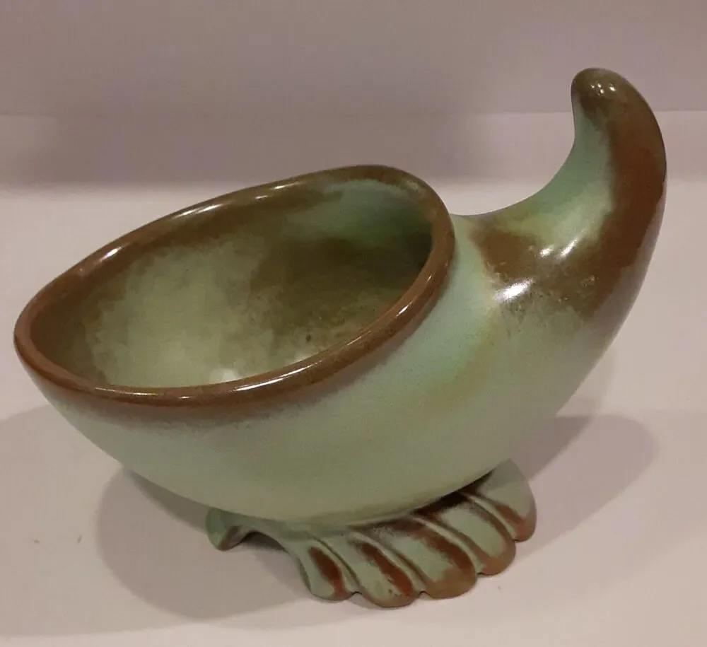 Vintage Frankoma Pottery#123 Cornucopia Thanksgiving